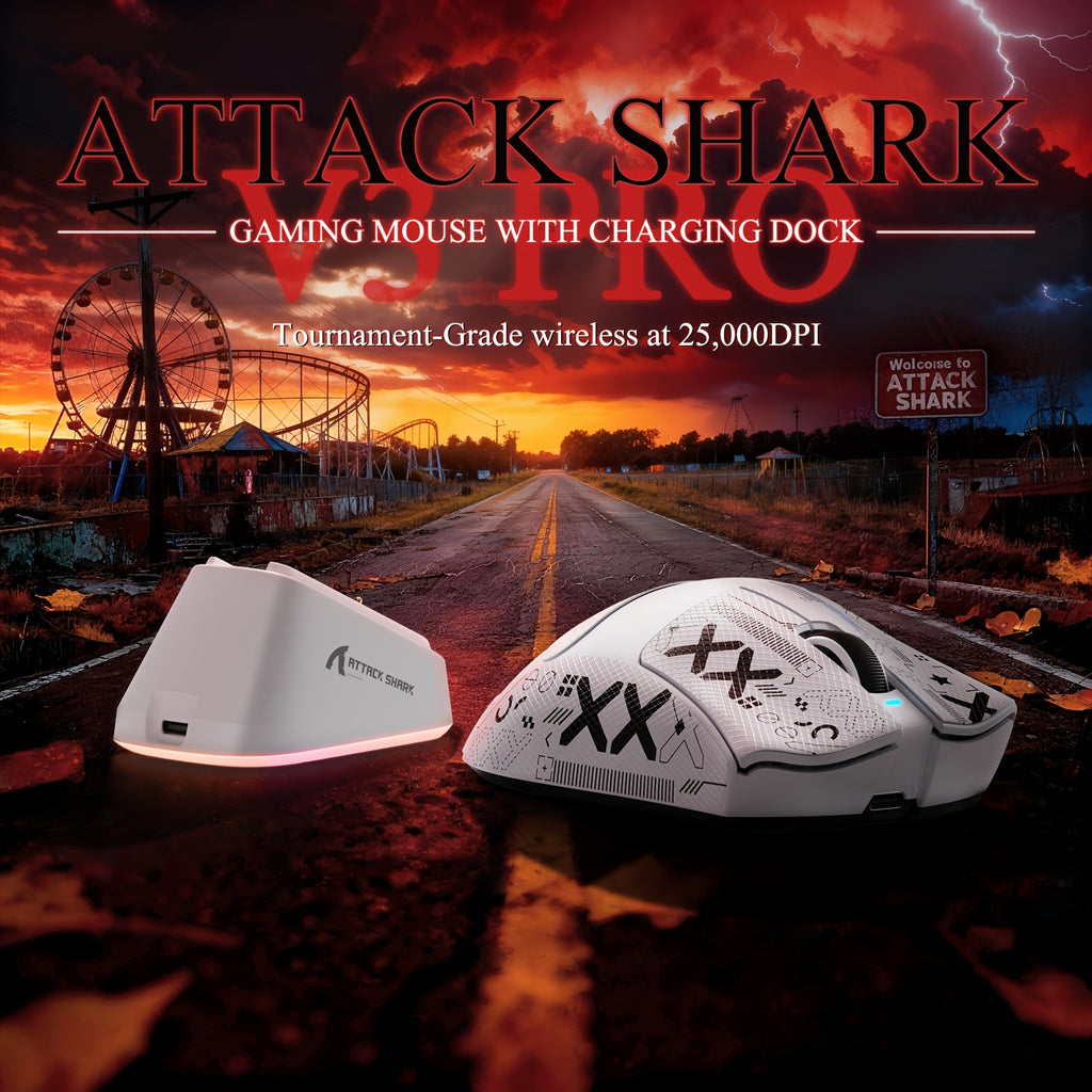 ATTACK SHARK V3PRO - Tri-Mode Gaming Mouse