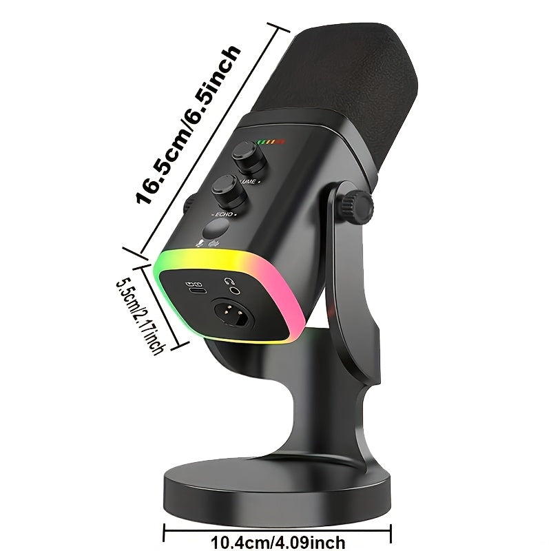 Microphone dynamique XLR/USB – Streaming et Gaming