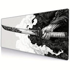 Tapis de souris gaming motif sabre de samouraï japonais - XXL étendu