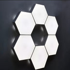 Hexagonal LED Touch Lights - Set of 6 Wall Mounted