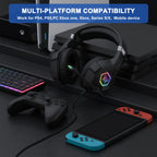 Casque de jeu KOTION EACH GS450 - Son surround RGB 7.1