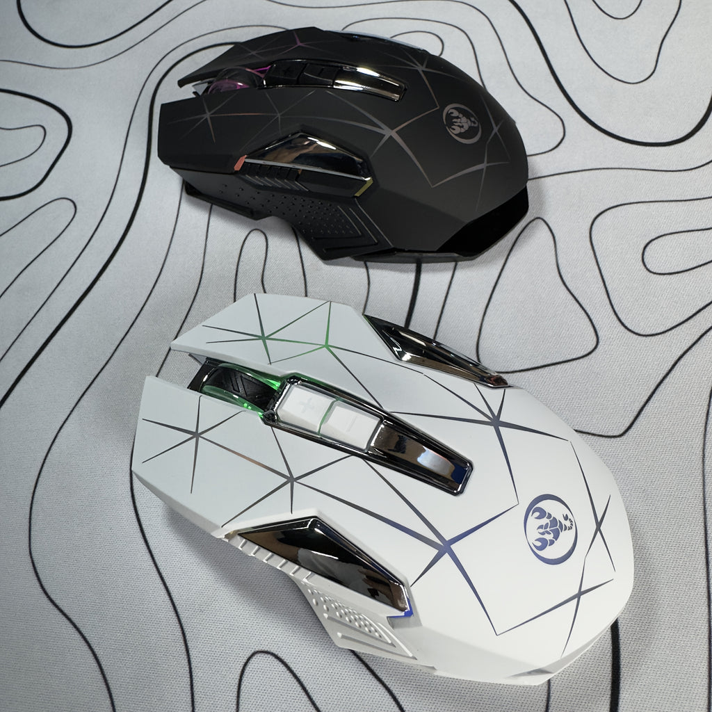 HXSJ T300 Wireless Mouse - 7 Buttons RGB