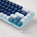 Clavier mécanique MAGEGEE MK-BOX - 68 touches LED