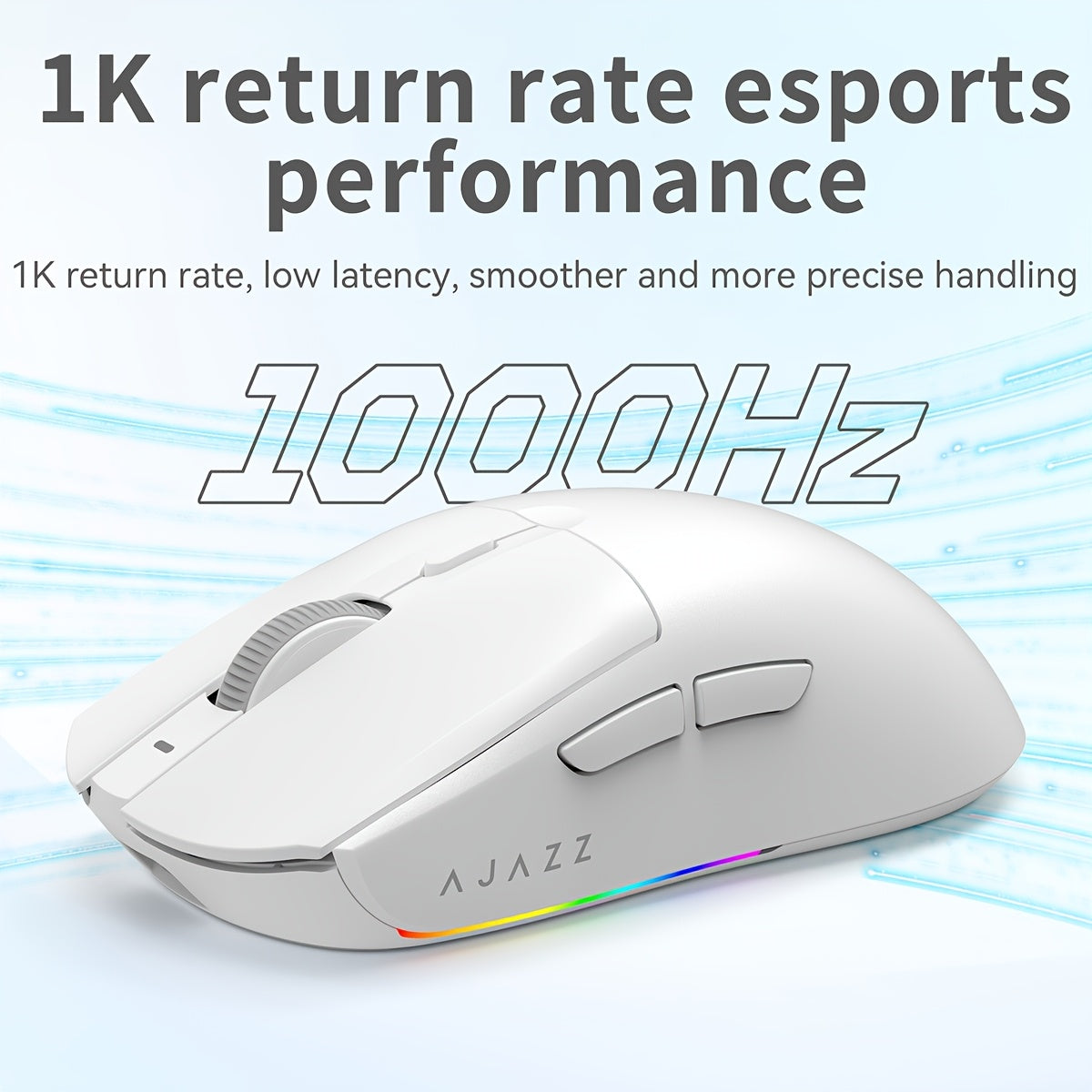 AJAZZ AJ139 V2 Gaming Mouse with RGB Charging Dock