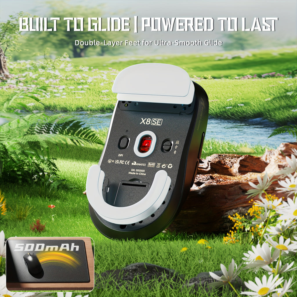 Souris gaming ATTACK SHARK X8 SE - Légère (55 g)