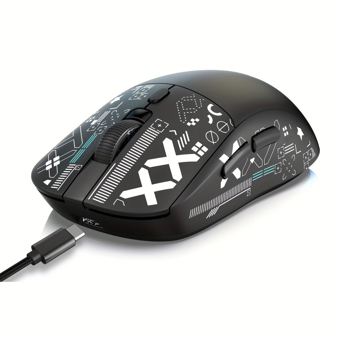 HXSJ RGB Wireless Gaming Mouse