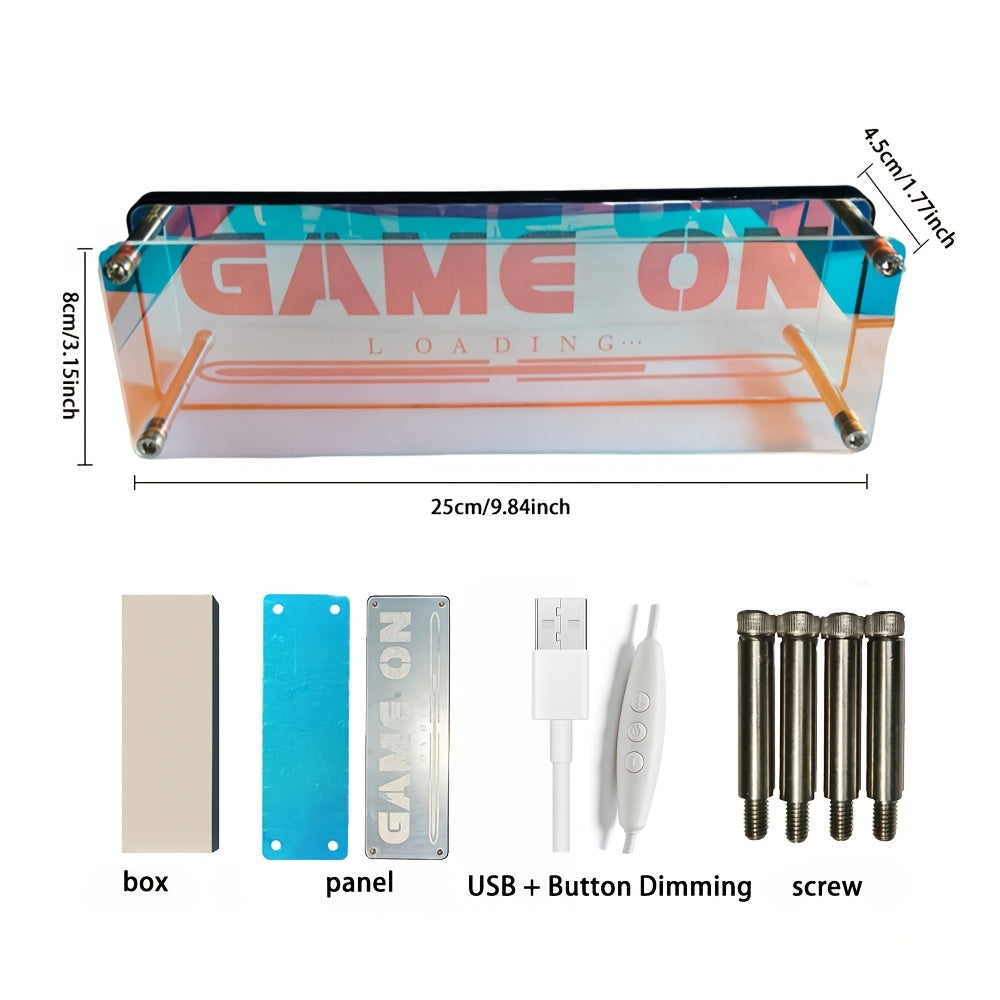 C'EST PARTI – Néon LED acrylique 3D