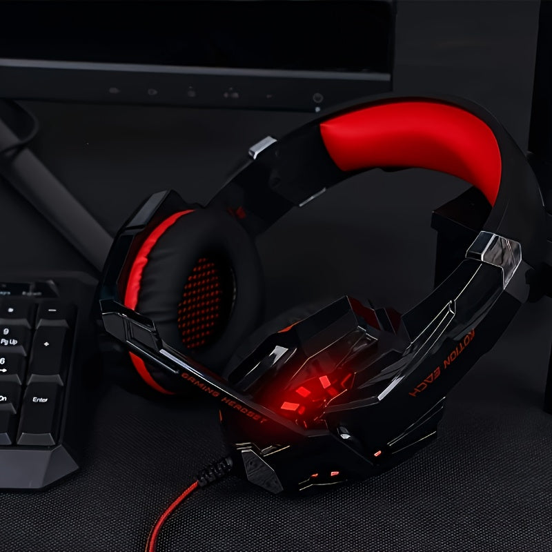 G9000 LED Gaming Headset - Memory Foam Surround Sound