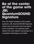 Casque de jeu JBL Quantum 100M2 - Filaire supra-auriculaire