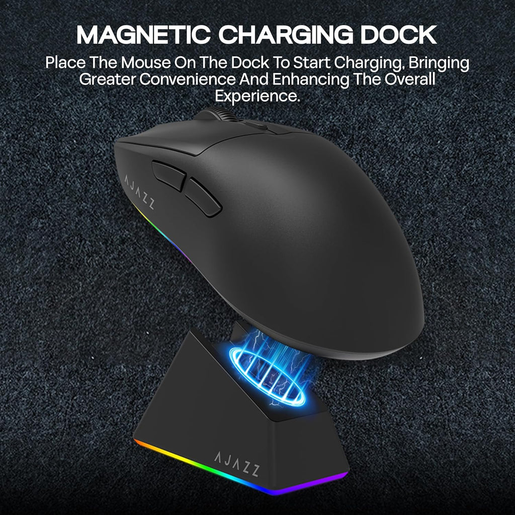 Souris gaming AJAZZ AJ139 V2 avec station de charge RGB