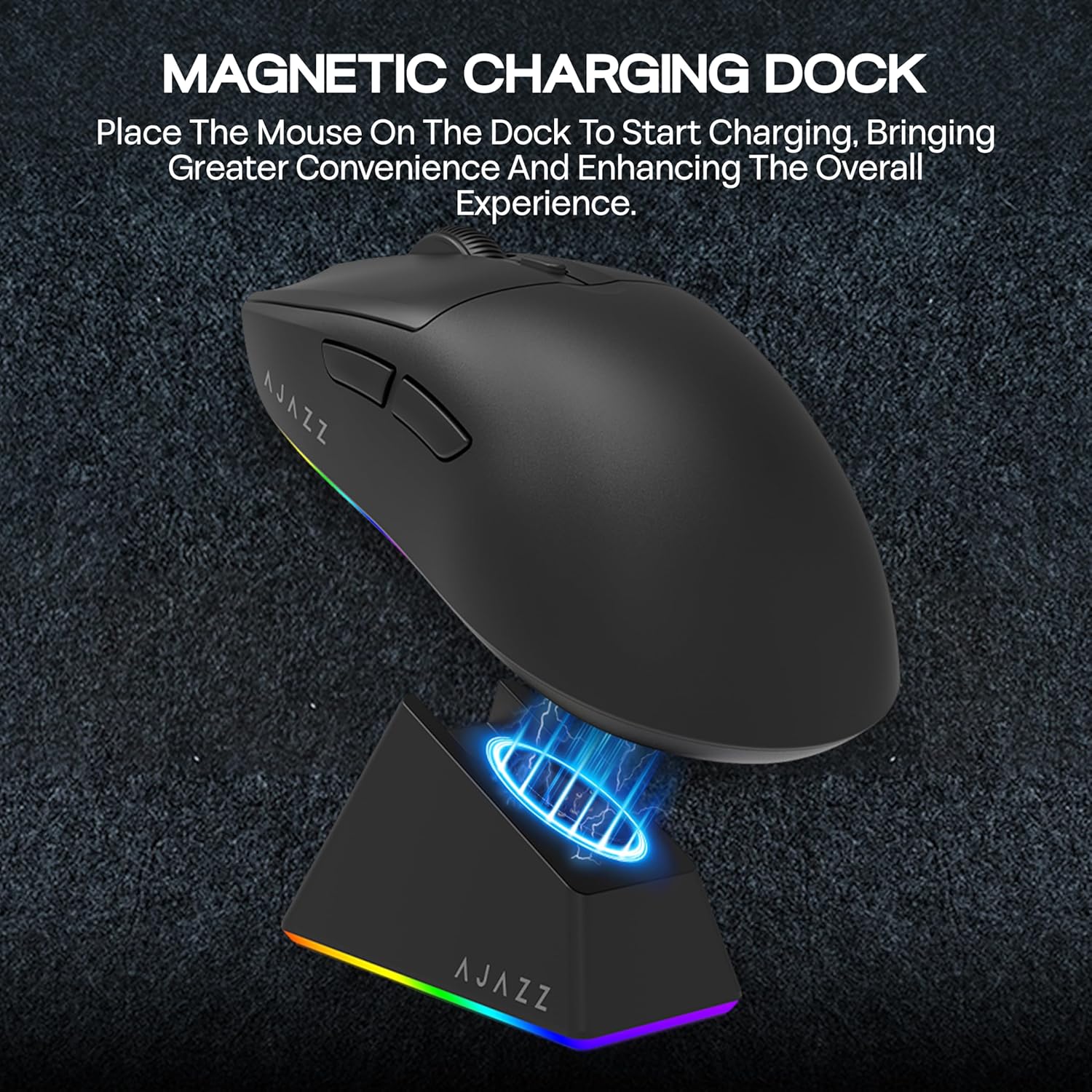 AJAZZ AJ139 V2 Gaming Mouse with RGB Charging Dock
