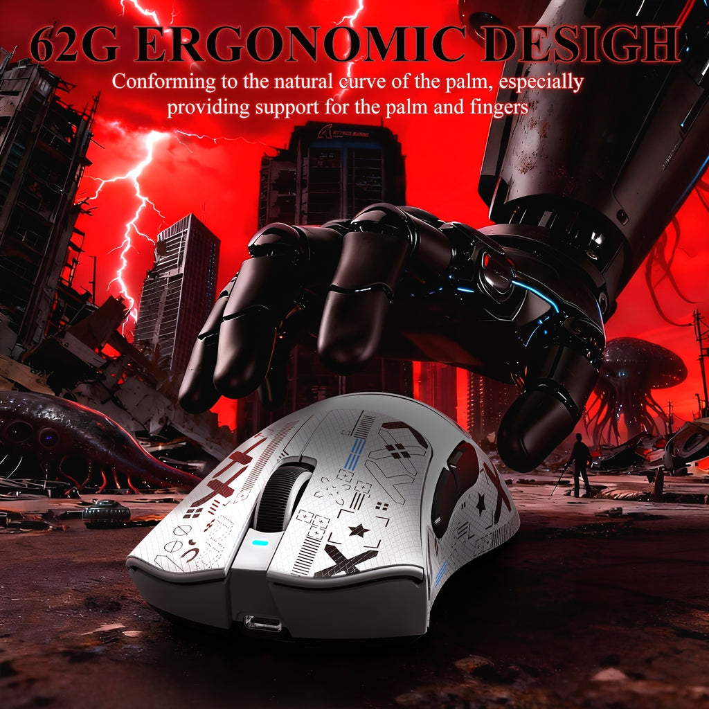 ATTACK SHARK V3PRO - Tri-Mode Gaming Mouse