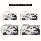 Tapis de souris gaming à l'encre de Chine - Art du pavillon ancien