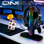 Casque de jeu sans fil ONIKUMA - Batterie 50 h, 2,4 GHz