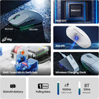 Souris gaming AJAZZ AJ139 V2 avec station de charge RGB