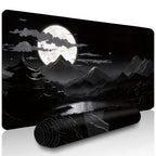 Tapis de souris gaming paysage asiatique - Montagne de la Lune (édition étendue)