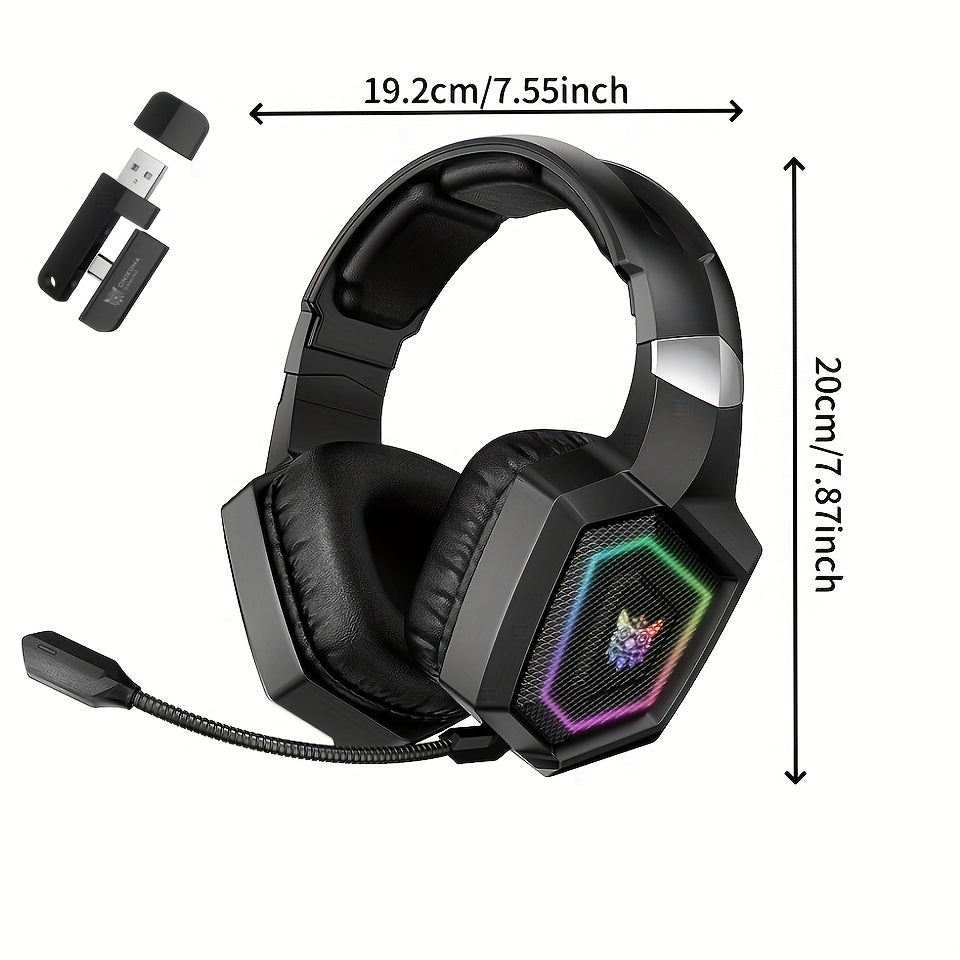 Casque de jeu sans fil ONIKUMA - Batterie 50 h, 2,4 GHz