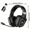 Casque de jeu sans fil ONIKUMA - Batterie 50 h, 2,4 GHz