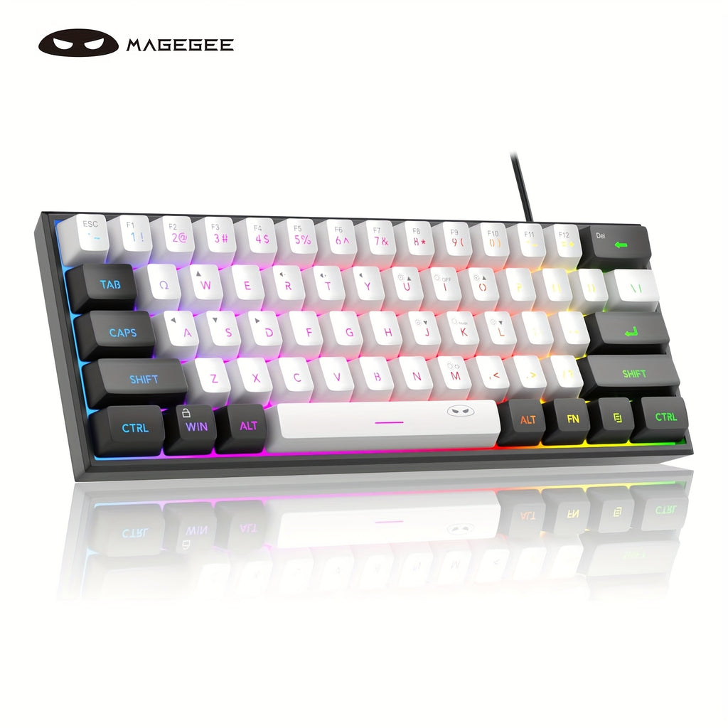 Clavier de jeu MAGEGEE TS91 60% - Rétroéclairage RVB