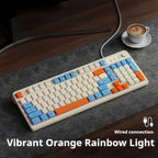 Clavier de jeu EWEADN 98 touches - Rétroéclairage arc-en-ciel