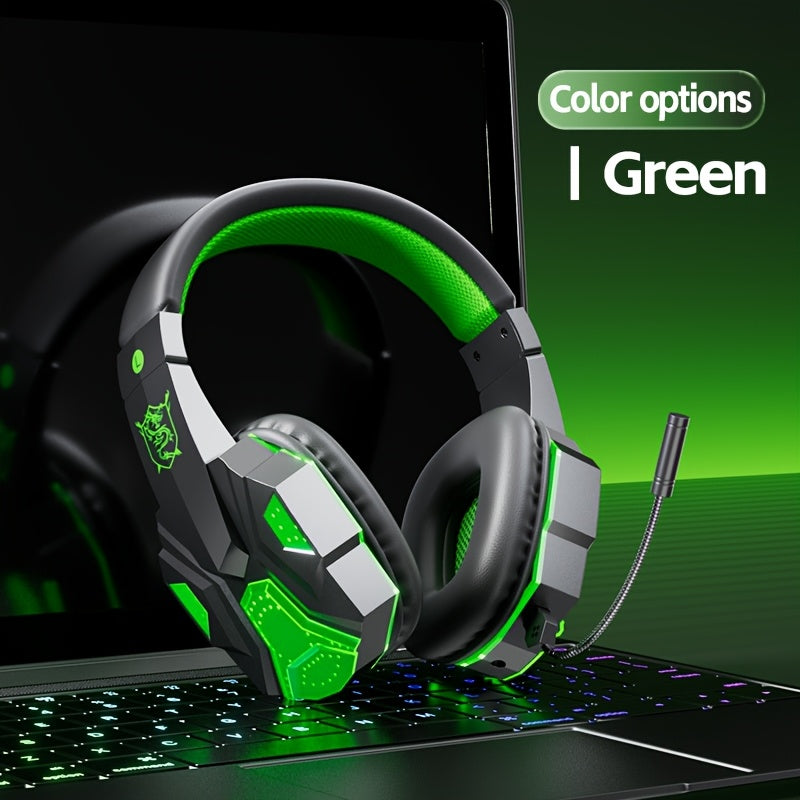 RGB Gaming Headset Wireless - Dual Mode Glowing