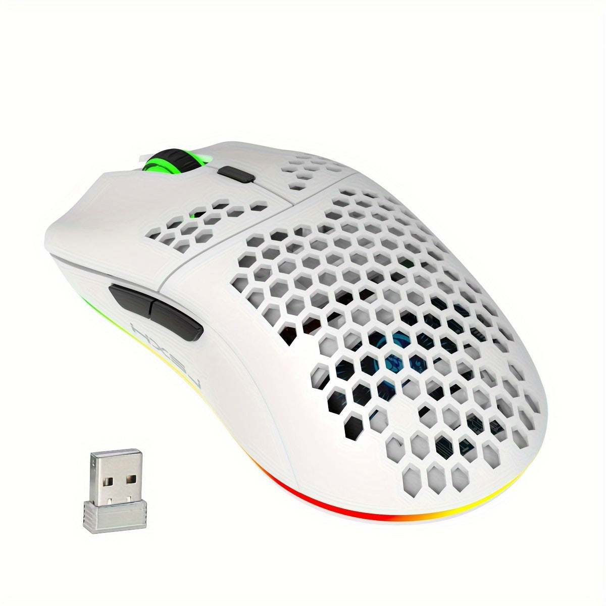 HXSJ Wireless RGB Gaming Mouse - Rechargeable