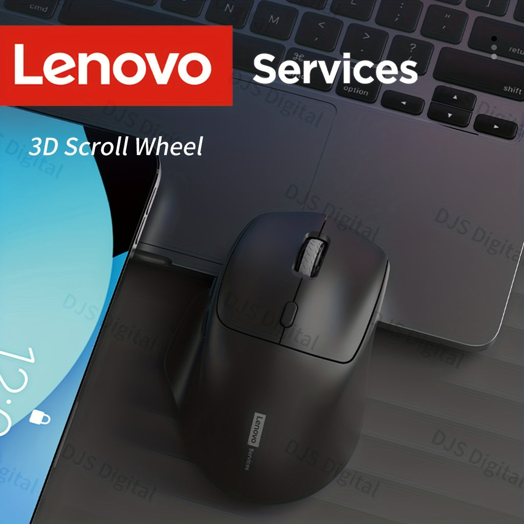 Lenovo - Wireless Gaming Mouse | Silent & Dual-Mode