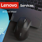 Lenovo - Wireless Gaming Mouse | Silent & Dual-Mode