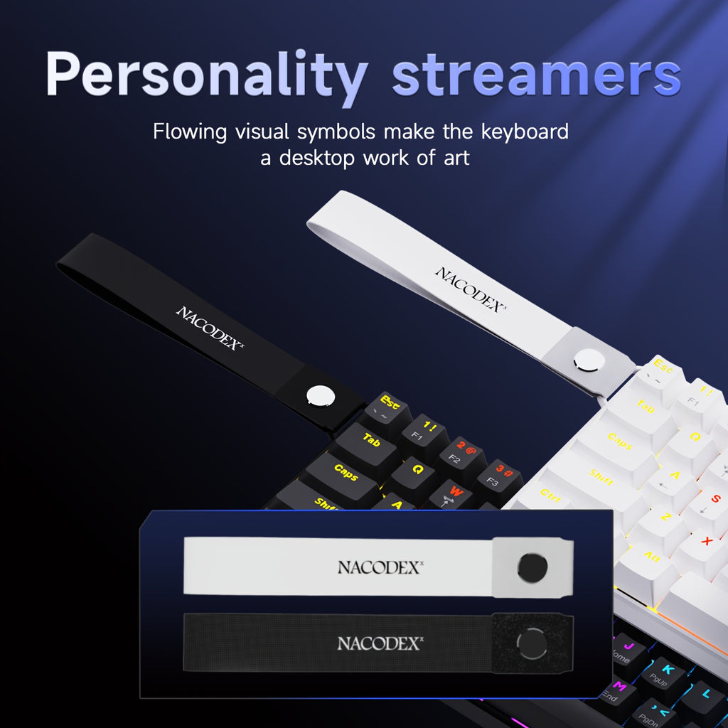 Clavier mécanique AJAZZ NK61 - Touches interchangeables à chaud (rouge)