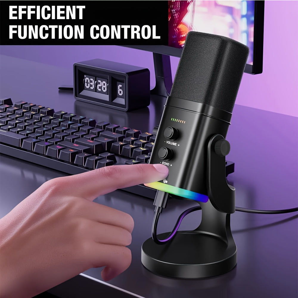 Microphone dynamique XLR/USB – Streaming et Gaming