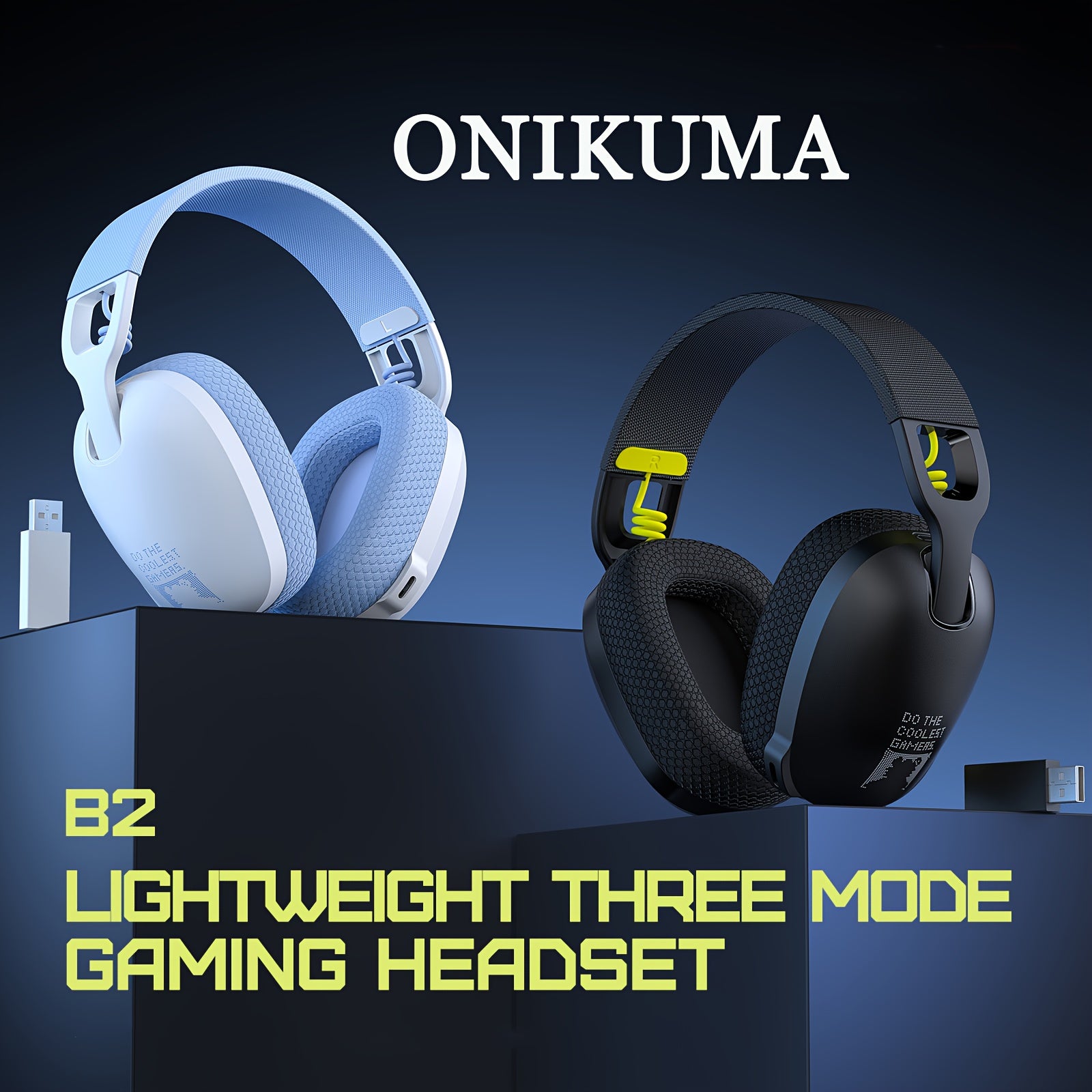 ONIKUMA Wireless 7.1 Gaming Headset - Lossless Audio
