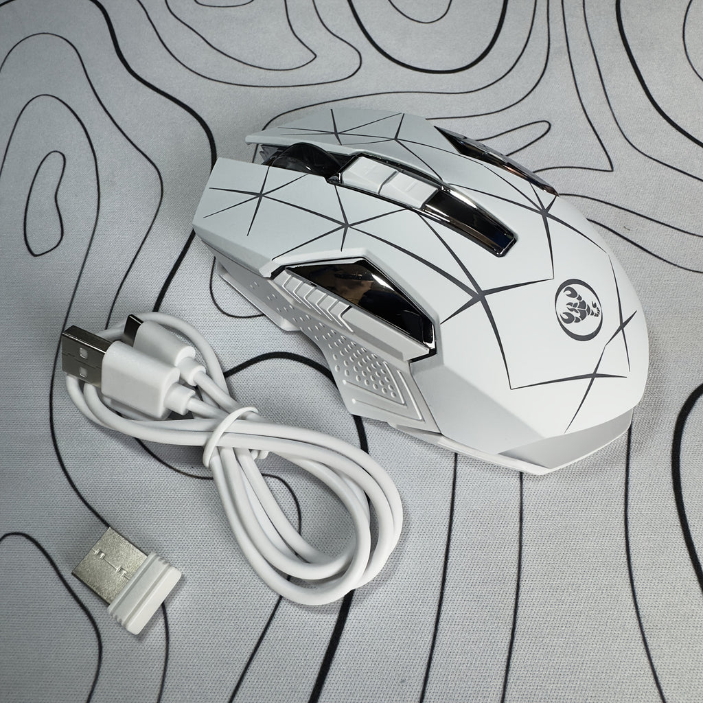 HXSJ T300 Wireless Mouse - 7 Buttons RGB