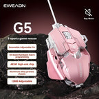 Souris de jeu EWEADN G5 - 8 boutons réglables