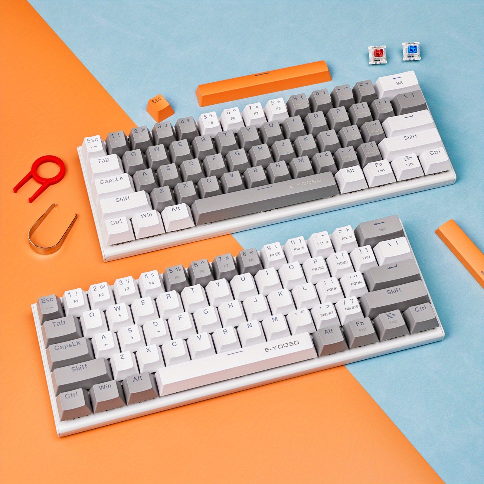 Clavier mécanique E-YOOSO Z11 60 % - Rétroéclairage LED