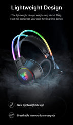 Casque de jeu ONIKUMA pour streaming - Réduction de bruit RGB