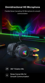 Casque de jeu ONIKUMA pour streaming - Réduction de bruit RGB