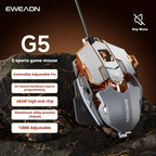 Souris de jeu EWEADN G5 - 8 boutons réglables
