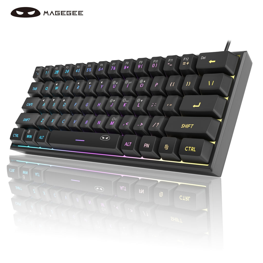 Clavier de jeu MAGEGEE TS91 60% - Rétroéclairage RVB