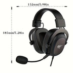 Casque de jeu HAVIT 53 mm - Cuir et son surround