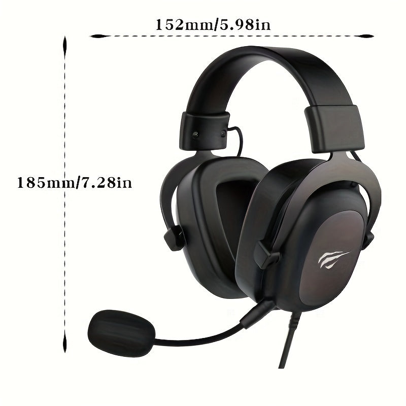 HAVIT Gaming Headset 53mm - Leather Surround Sound