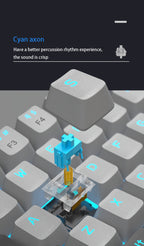 Clavier mécanique MAGEGEE MK-BOX - 68 touches LED