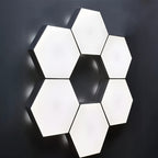 Hexagonal LED Touch Lights - Set of 6 Wall Mounted