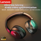 Écouteurs de jeu sans fil Lenovo EH140 - Basses à faible latence