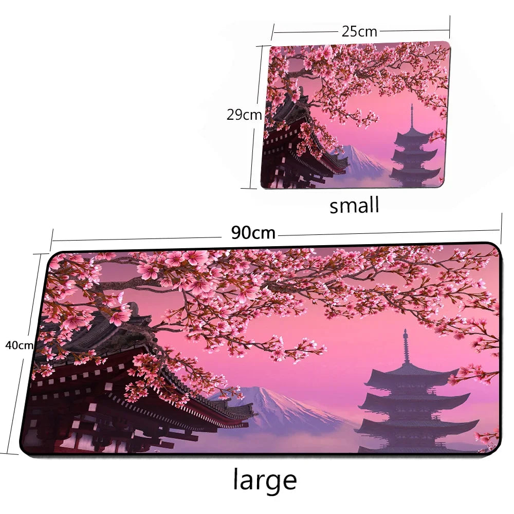 Sakura Pink RGB Gaming Mousepad