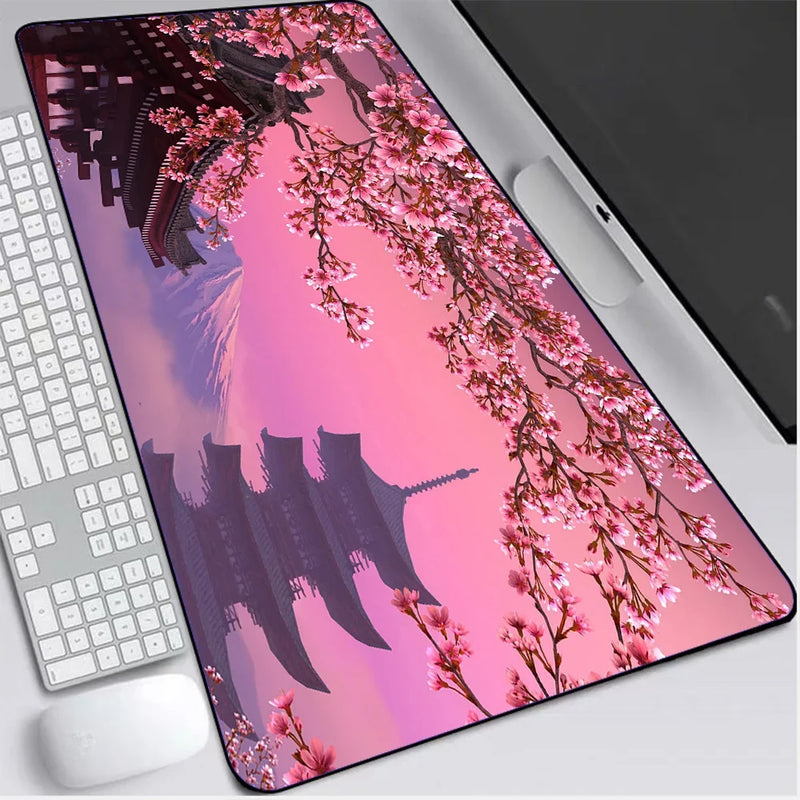 Sakura Pink RGB Gaming Mousepad