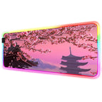 Sakura Pink RGB Gaming Mousepad