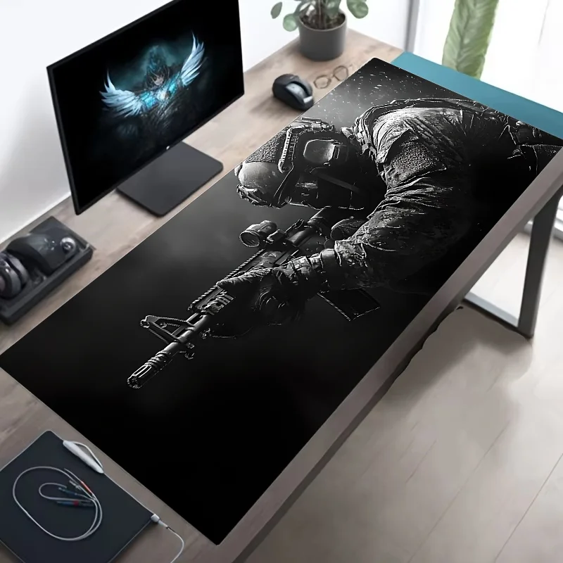 Tactical Soldier Gaming Mouse Pad