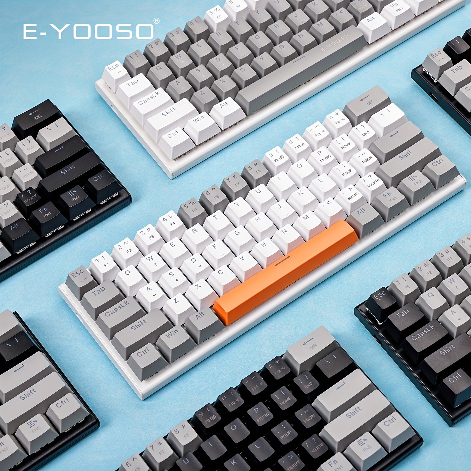 E-YOOSO Z11 Mechanical Keyboard 60% - LED Backlit