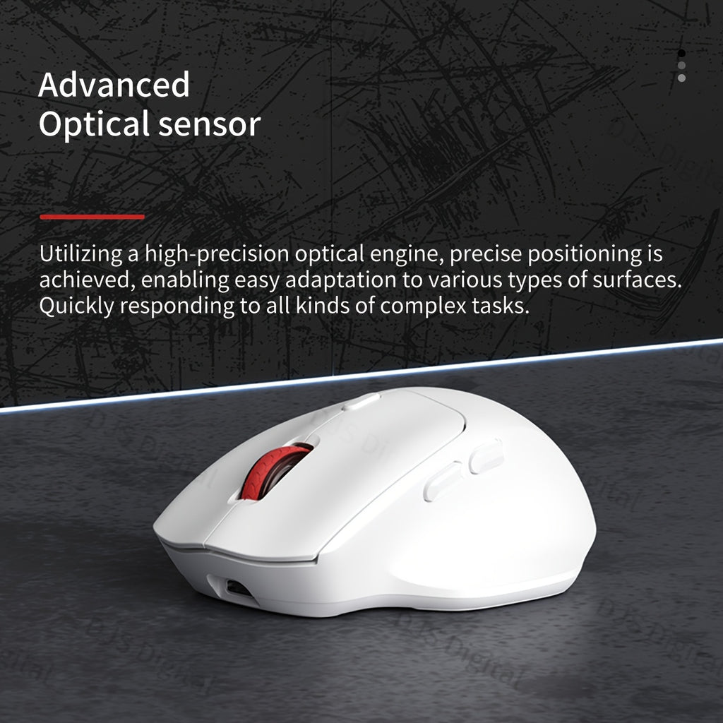 Lenovo - Wireless Gaming Mouse | Silent & Dual-Mode