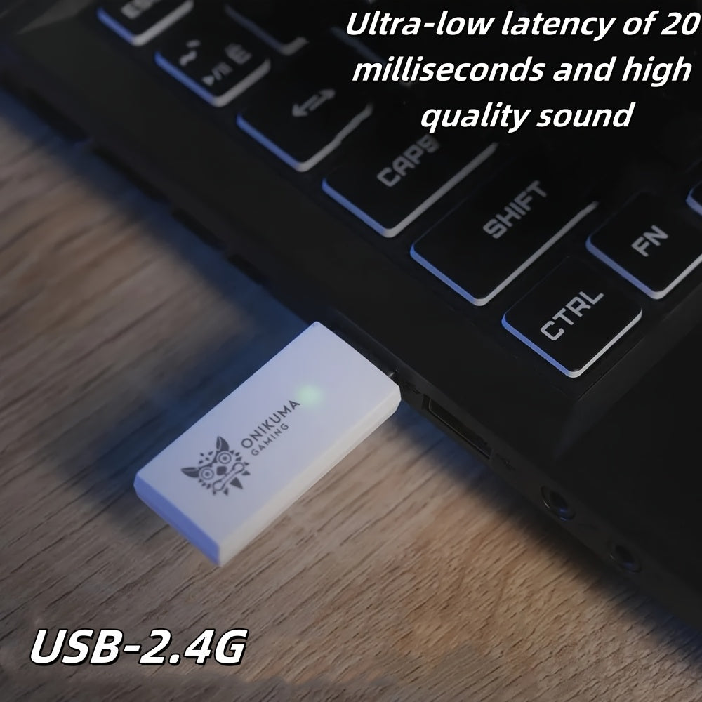 ONIKUMA Wireless 7.1 Gaming Headset - Lossless Audio